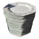 Lot of Johnson Brothers Eternal Beau plates.
