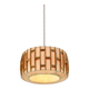 Mid-Century Danish Pendant Lamp in Teak, 1960s
