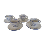 Jean Cocteau 4 cups set