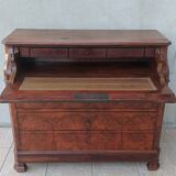 Louis Philippe walnut chest of drawers