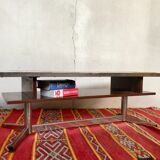 Table basse vintage - double plateau - Adri