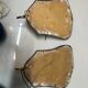 Art Deco Brass Mirrored Sconces Set of 2 1950’s