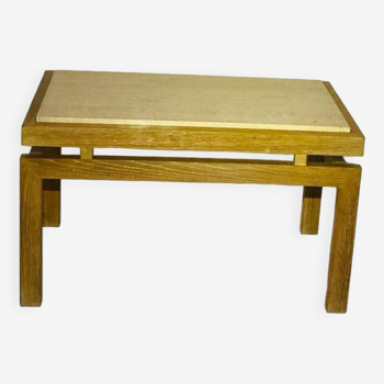 Table basse en travertin