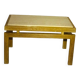 Travertine coffee table