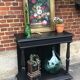 Console ancienne noire