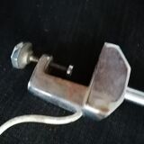 Flexible desk lamp fastening