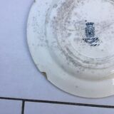 Plates made Gien, Terre de Fer