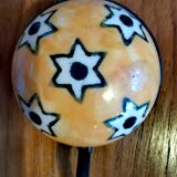 Set of 3 ceramic coat hooks