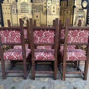 Suite of 6 Renaissance style chairs - High Period