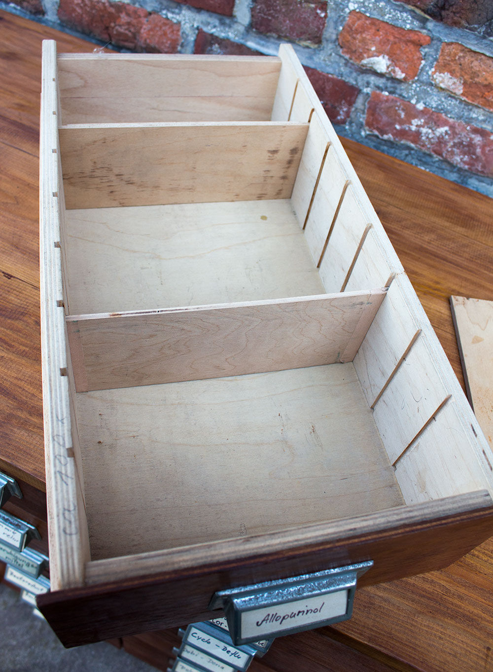 Ancient medicine cabinet 24 drawers