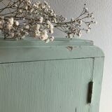 Patinated medicine cabinet