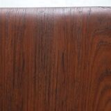 High-quality restored mid-century teak / tubular steel chair / Danish industrial design / 1960s / 1970s