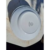 12 earthenware plates from the brand: Adams