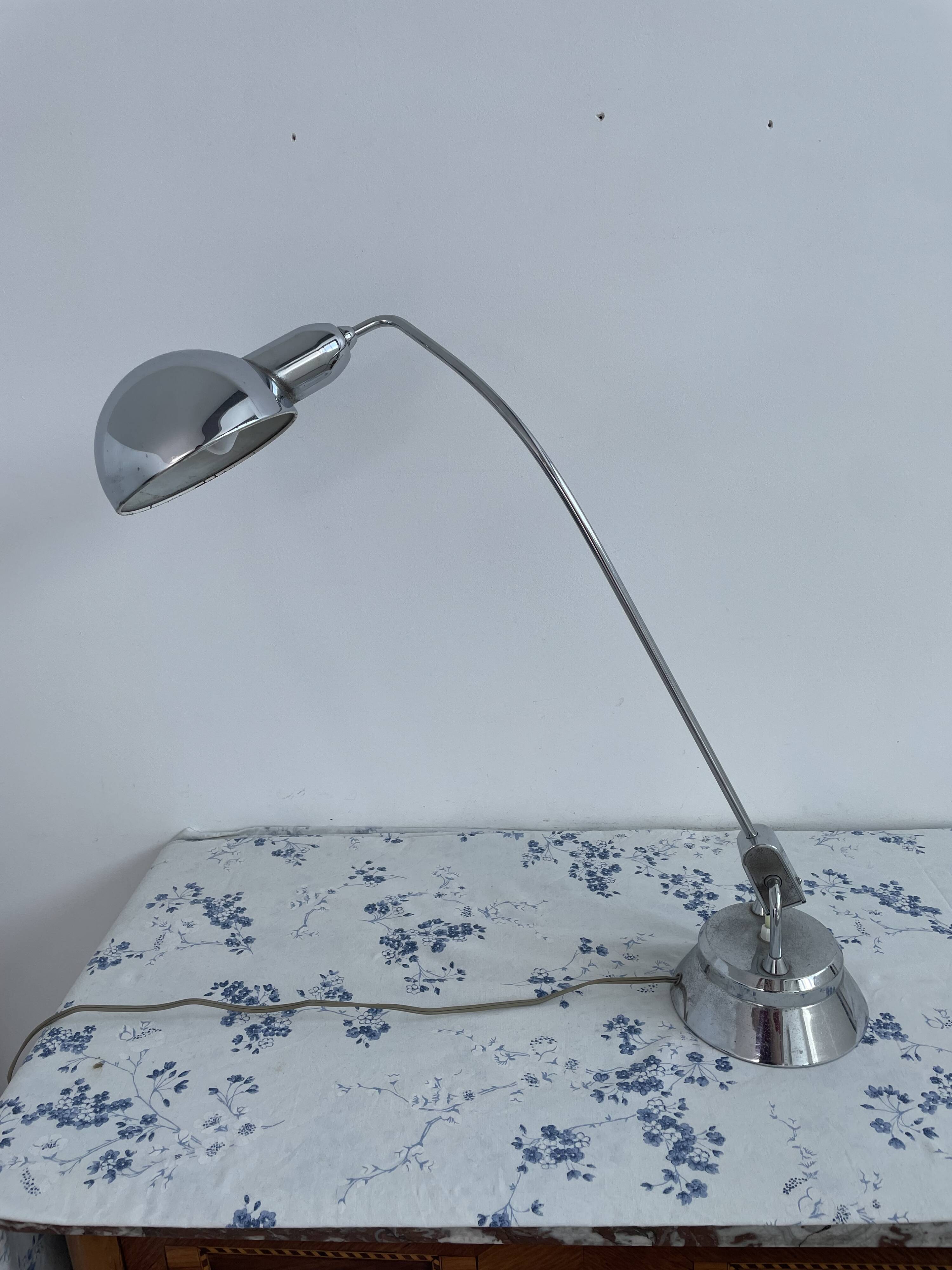 JUMO 605, large Typewriter Lamp, Charlotte Perriand – 1950s