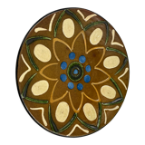 Empty pocket, decorative ceramic plate Puigdemont