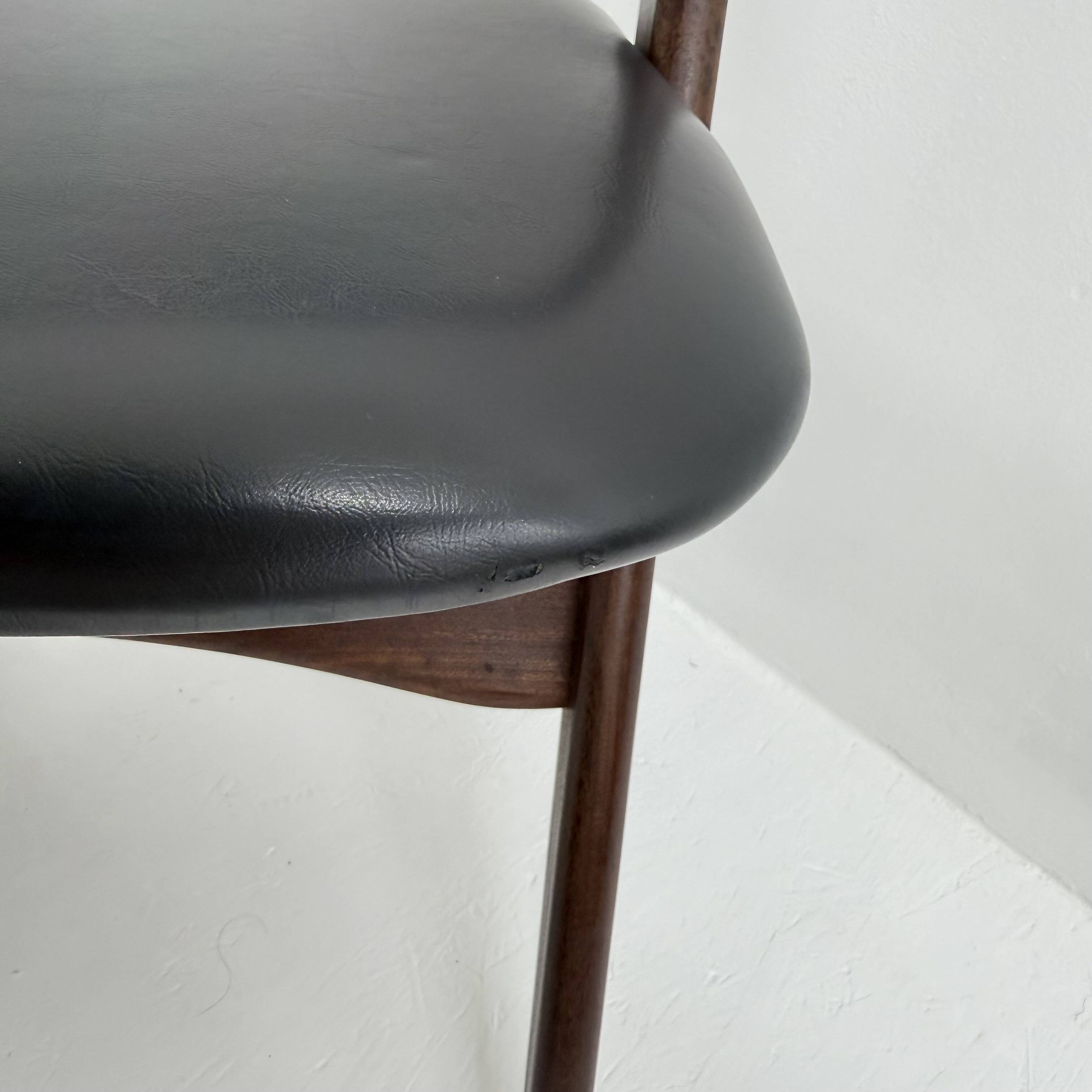 Vintage dining chair by Louis van Teeffelen , 1960's