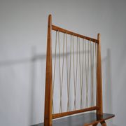 Table à plantes en bois de cerisier des années 1960