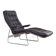 Chaise Longue en Cuir et Chrome Modèle Fenix par Sam Larsson pour Dux