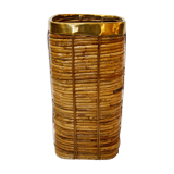 Rattan plant umbrella basket