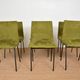 Set of 6 Paulin chairs model CM 145 produced by Meubles TV in 1954