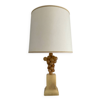 Italian alabaster lamp from the 70s