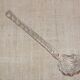 Spun crystal mustard or jam spoon