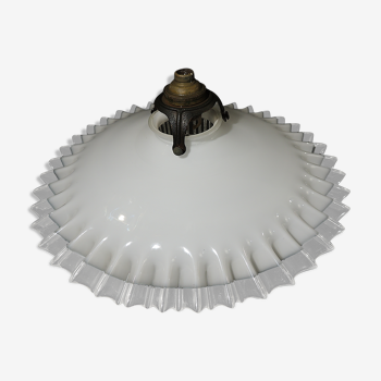 Opaline/vintage ceiling lamp