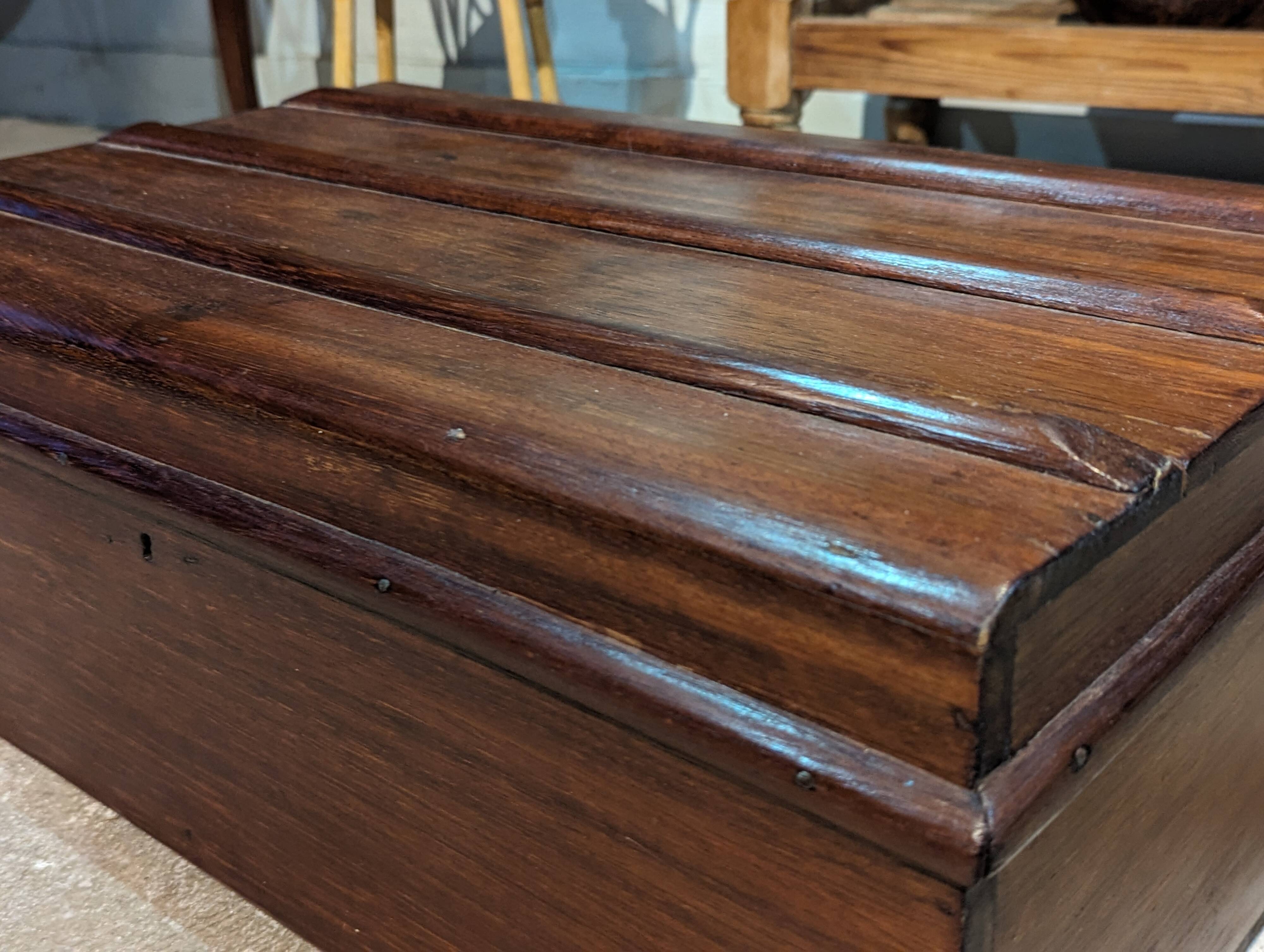Mahogany chest