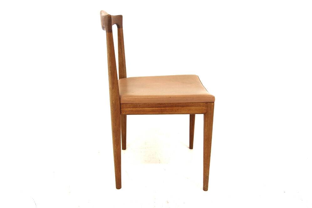 Set of 4 Scandinavian teak chairs, Karl Erik Ekselius, JOC, Sweden, 1960