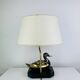 Lampe canard en laiton vintage