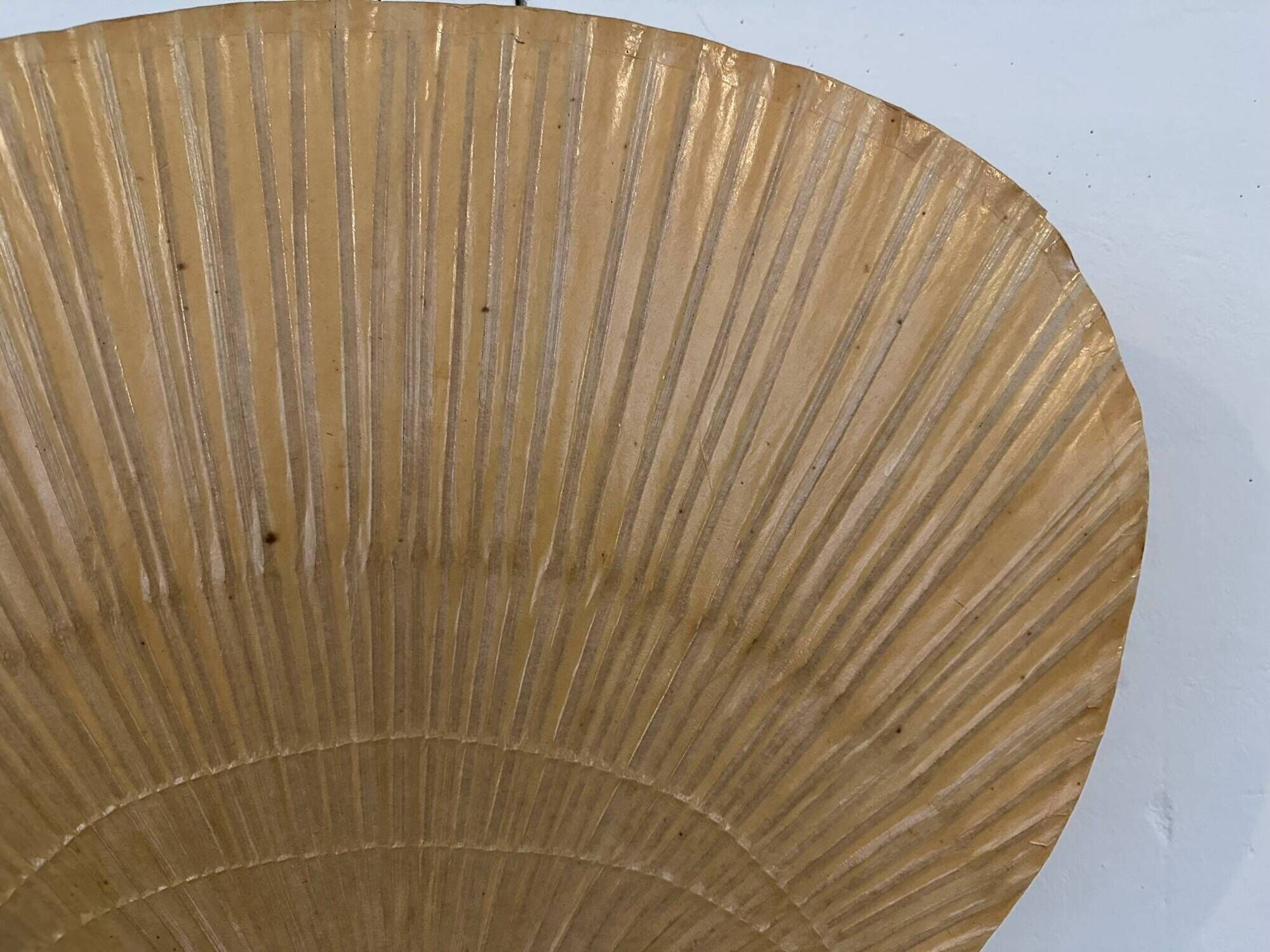 Pair Of Ingo Maurer Uchiwa III Wall Lamps For M-Design, 1973