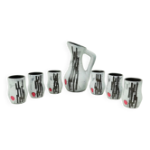 Ceramic orangeade service by François Caleca - Vallauris, France 1960