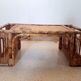 Rattan breakfast tray