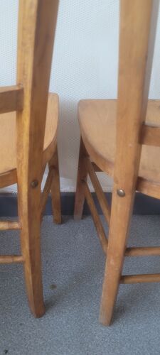 Paire de chaises bistrot