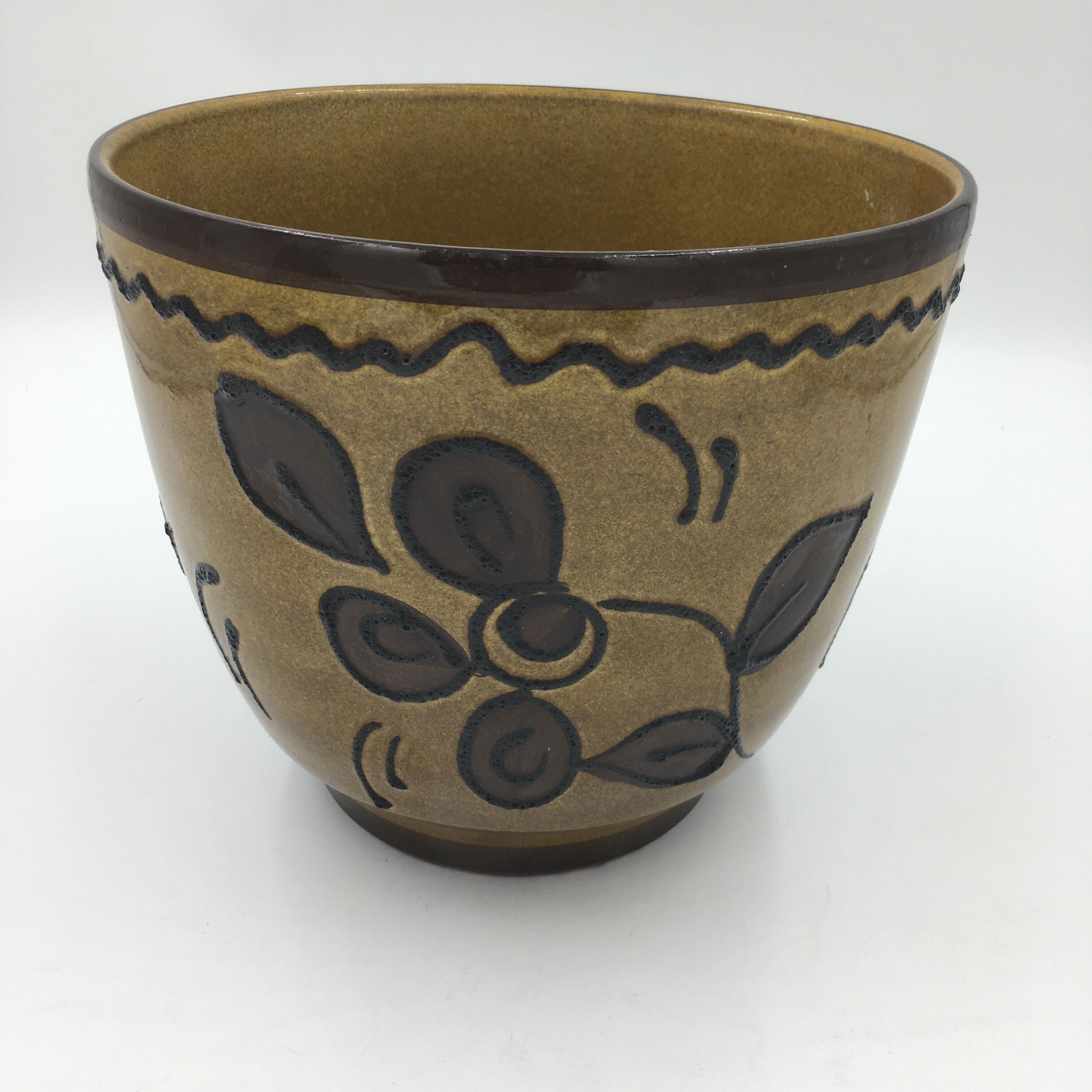 Bay ceramic pot cover