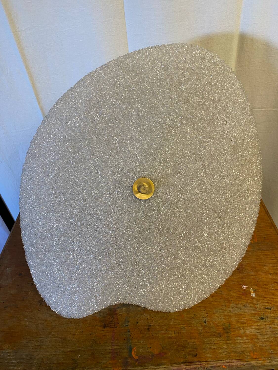 Antique perspex pendant light 60s vintage