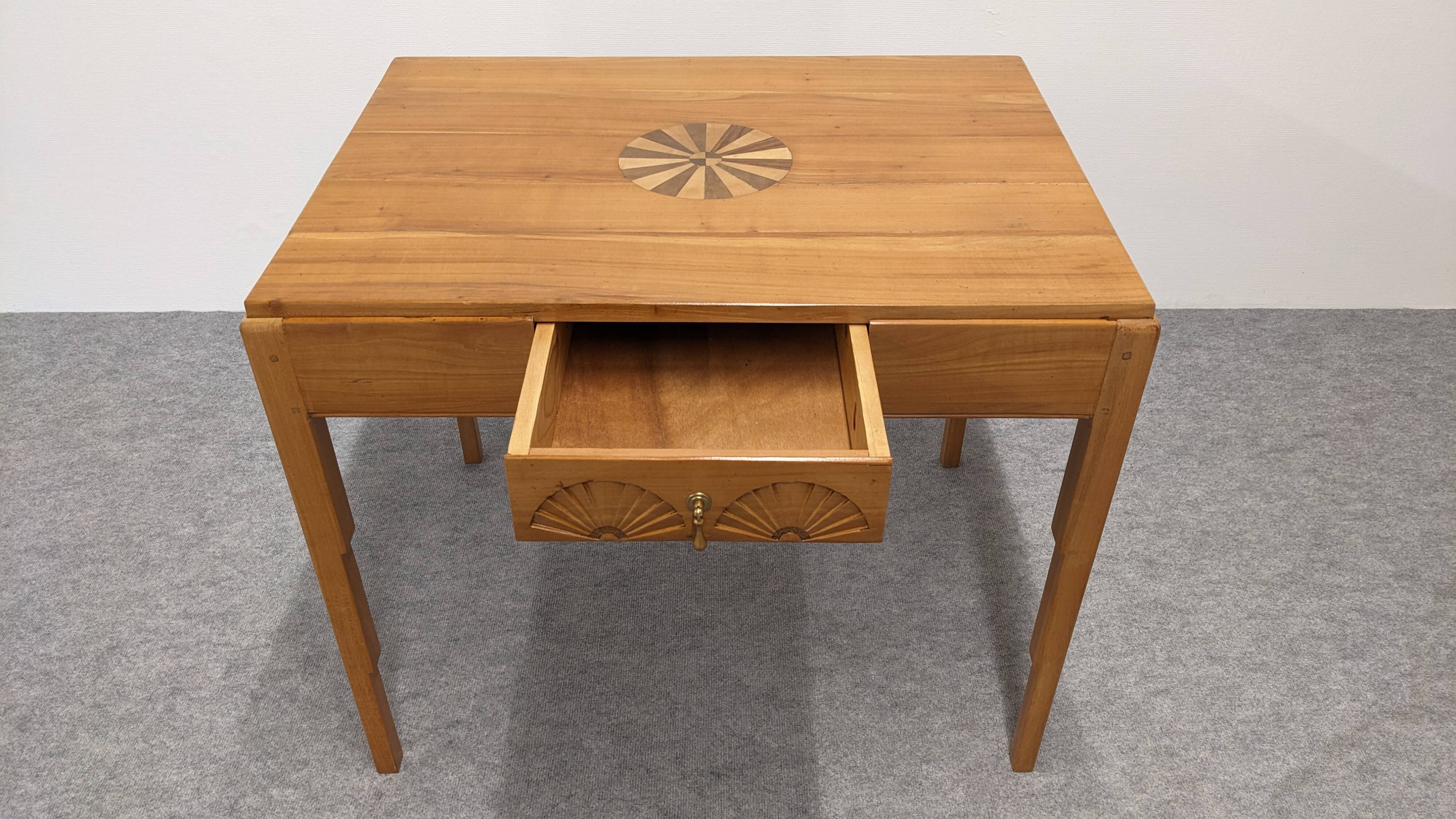 Art Deco side or occasional table, France late 20th century.
