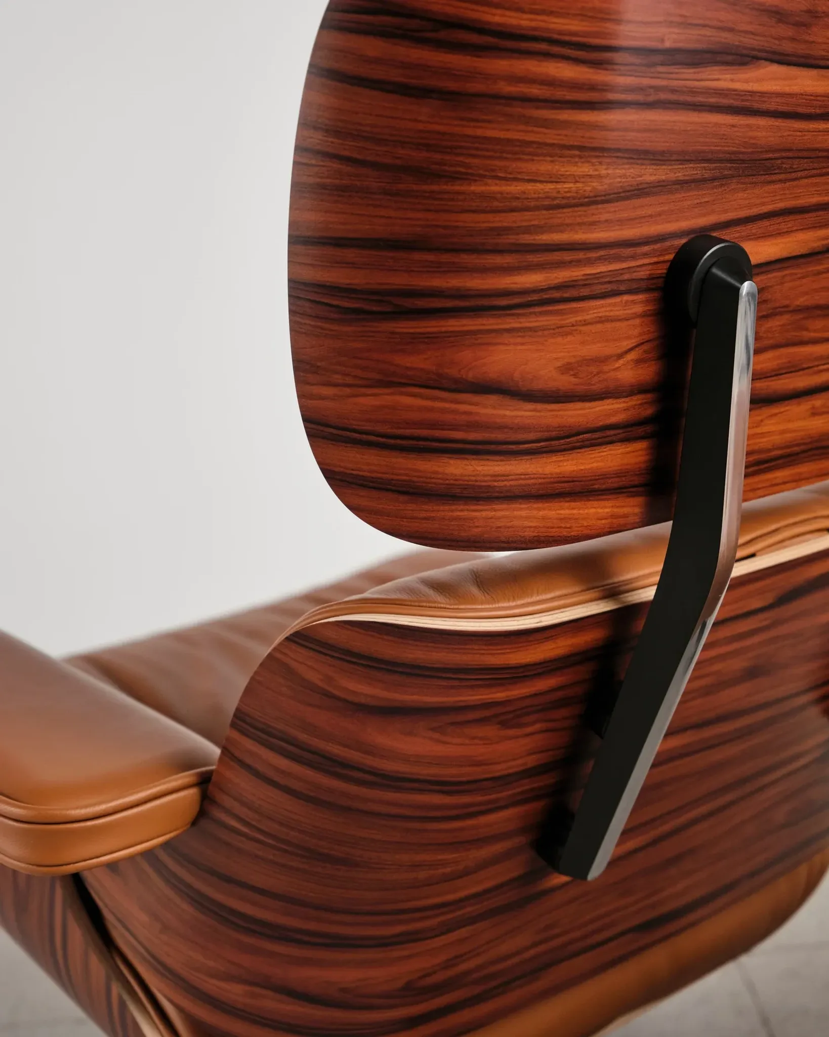 Lounge Chair and ottoman in rosewood by Charles & Ray Eames, Vitra