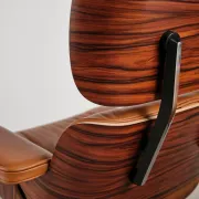 Lounge Chair and ottoman in rosewood by Charles & Ray Eames, Vitra