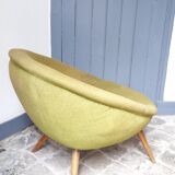 Chair egg egg 50s green