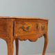 Baroque antique console in walnut and bronze, Italy, 18th century.