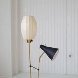 Mid-century floor lamp attributed to Hans Bergström for Ateljé Lyktan, Sweden 1950.