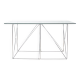 Table à manger minimaliste conçue par Max Sauze, années 1970