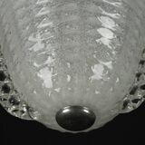 Rare Art Deco Ercole Barovier chandelier in  Murano glass. Italy 1940