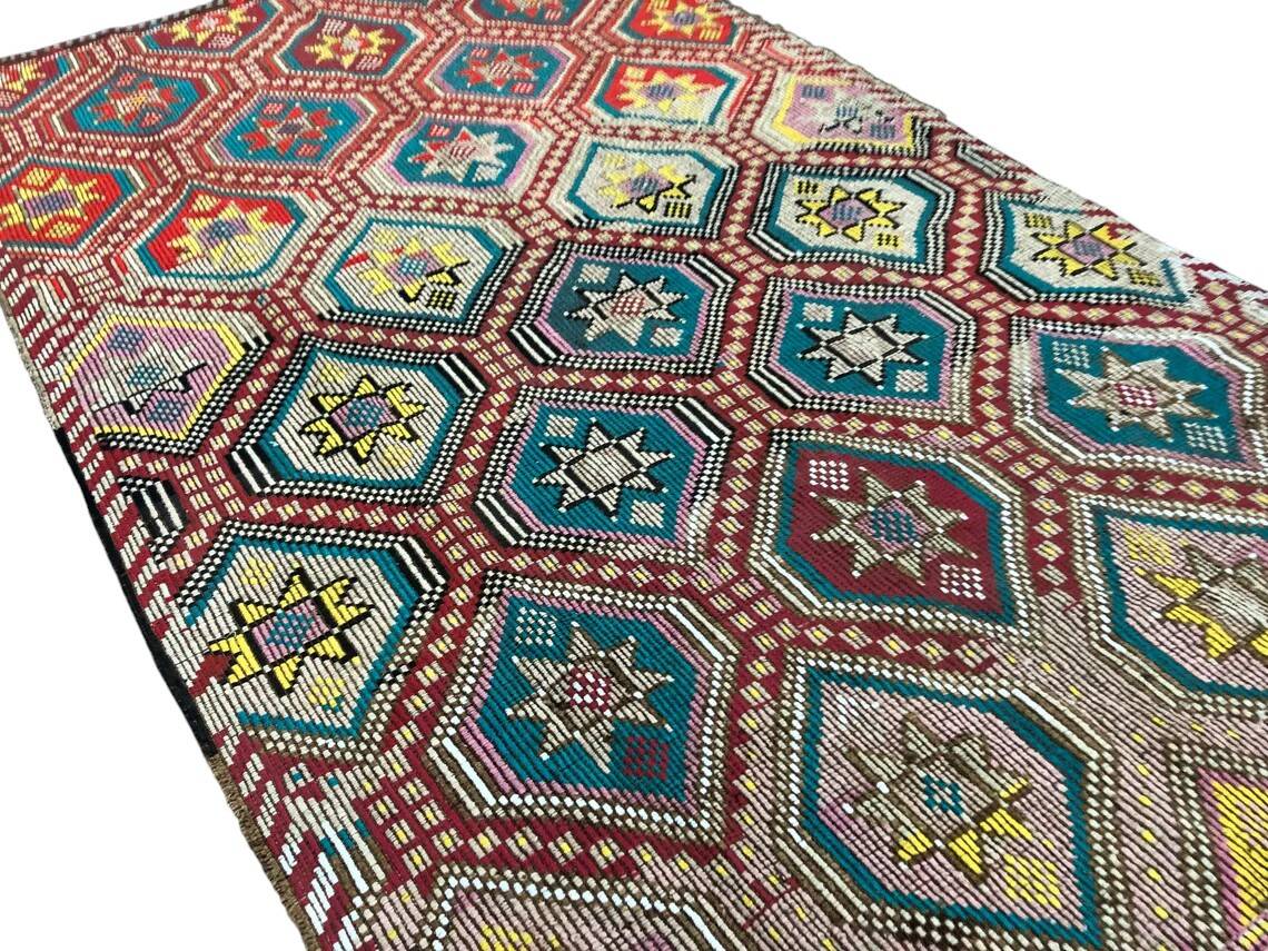 Colourful Home Living Area Rug