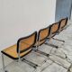 Set of 4 Marcel Breuer cesca black b32 chairs