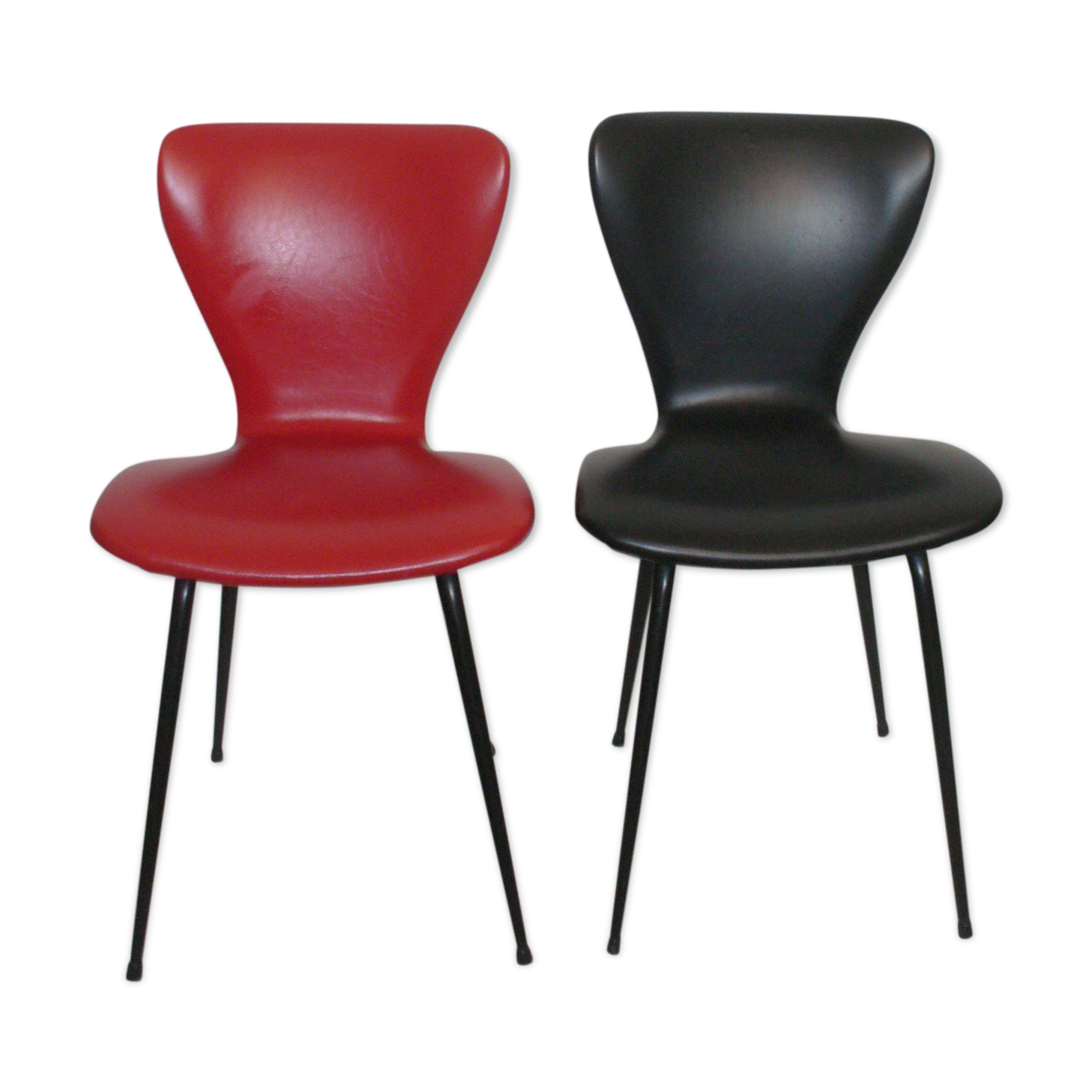 Pair of Scandinavian style chairs from the 50s