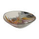 Contemporary pink blown glass bowl Carlos Vieira D21