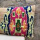 Vintage Berber kilim cushion cover: Moroccan wool cushion 60x40cm
