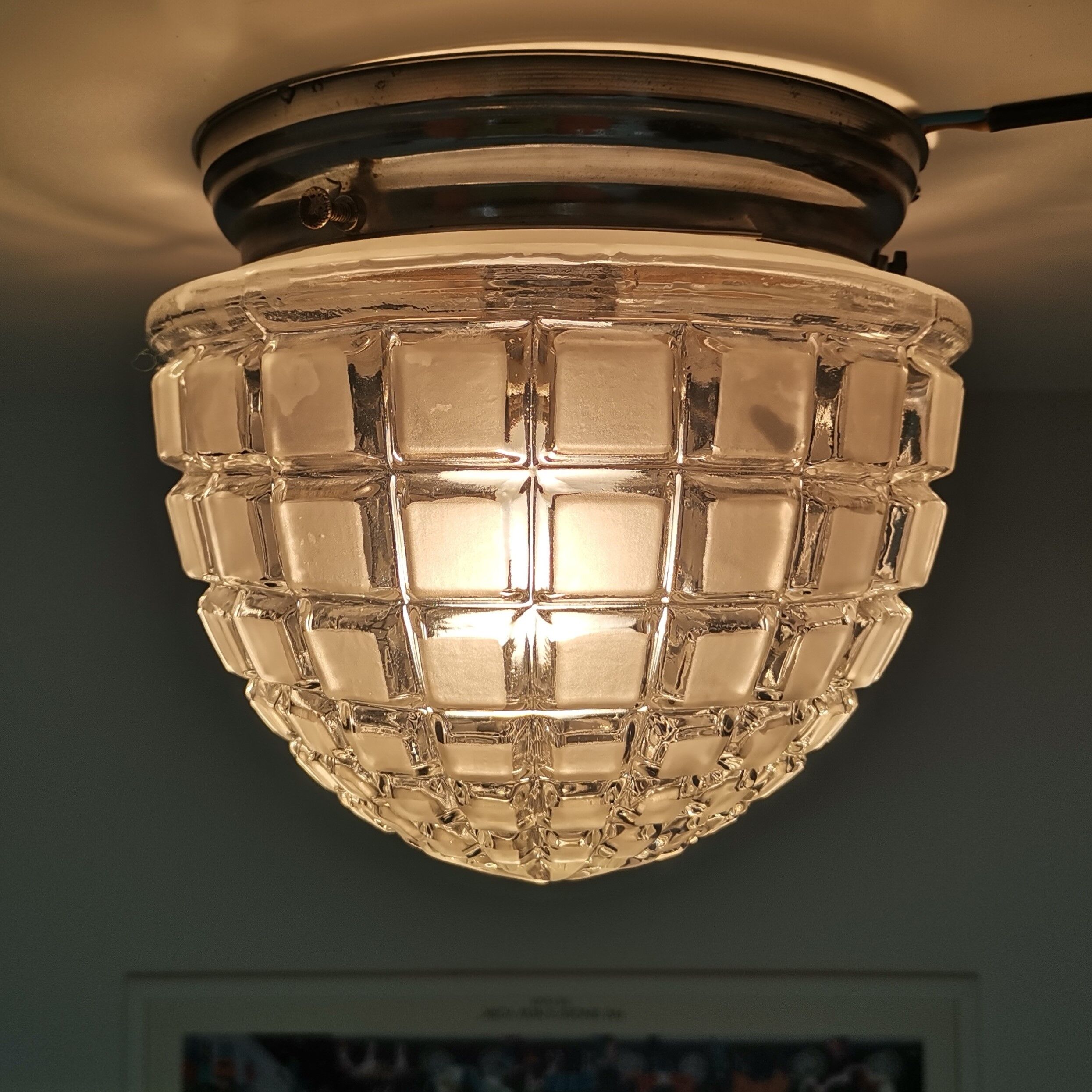 Aer deco flush mount ceiling lighting fixture